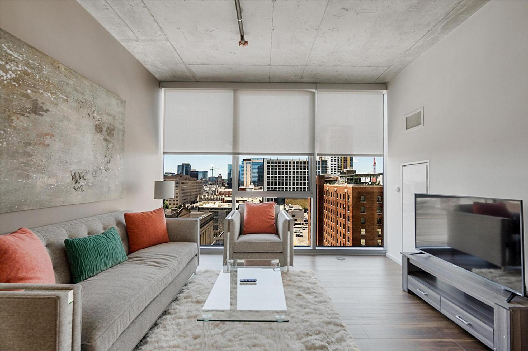 Global Luxury Suites Nashville Downtown Buitenkant foto